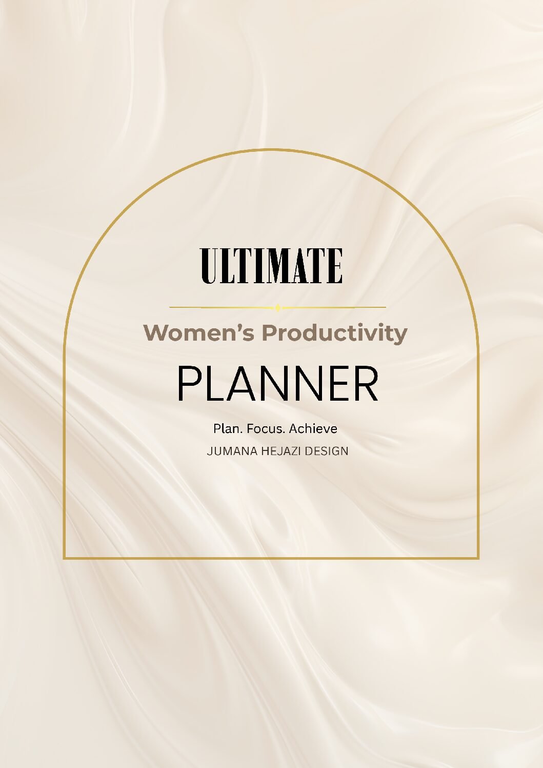 Ultimate Women’s Productivity Planner | 298-Page Printable PDF | Undated Digital Planner