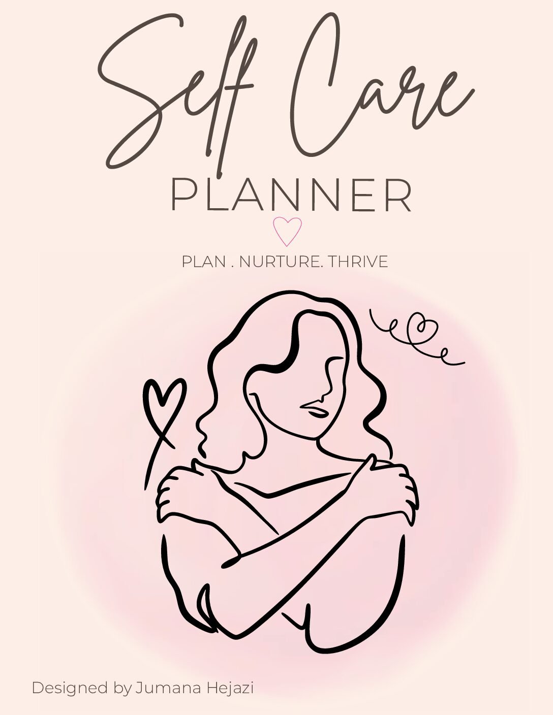 Self-Care Planner | 50-Page Printable Digital Planner