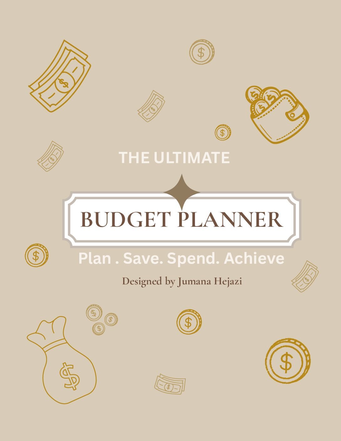 Ultimate Financial Planner | 50-Page Printable Budget & Money Management Planner